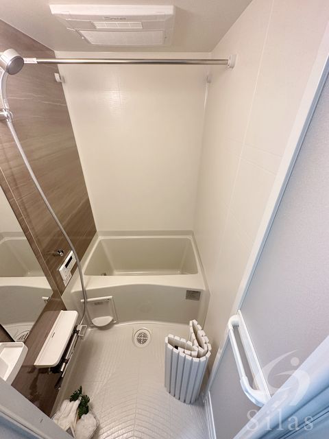 南海本線 天下茶屋駅 徒歩5分 4階建 築4年の風呂写真