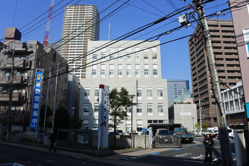 警察署・交番　中原警察署（警察署・交番）まで600m
