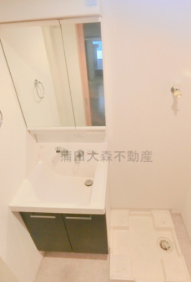 洗面設備　独立洗面台　洗濯機置き場　洗面脱衣所