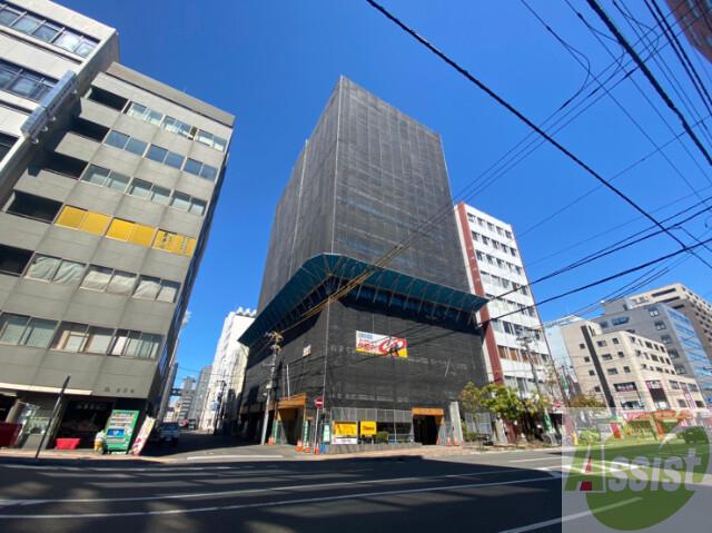 建物外観　札幌市中央区南１条東「レジディア南１条」