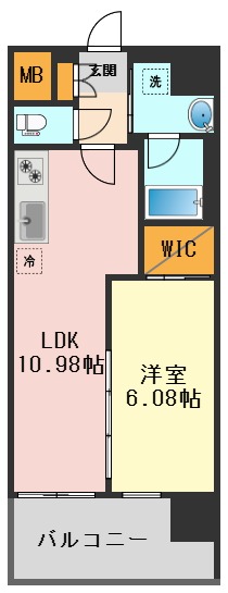 ＪＲ総武線 新小岩駅 徒歩14分 10階建 新築の間取り写真
