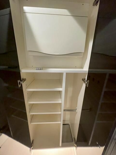 収納　大きなスペースがあり、収納には困りません