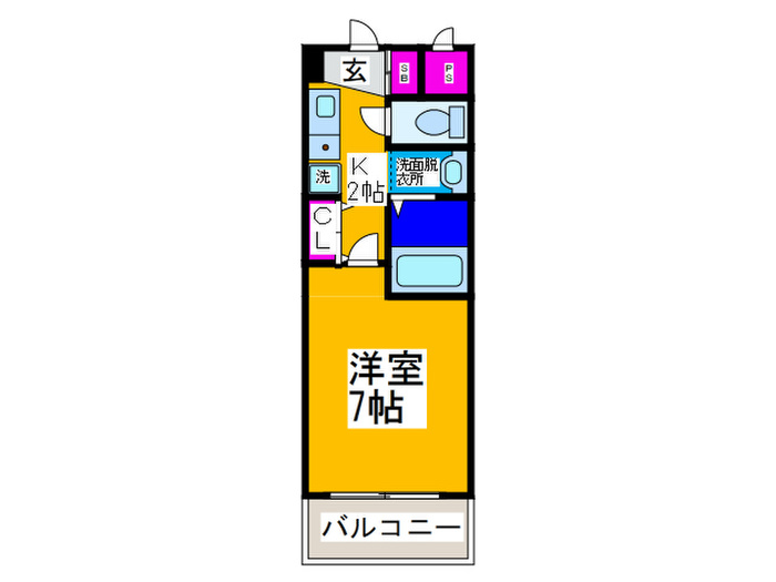 エイト新金岡の間取り写真