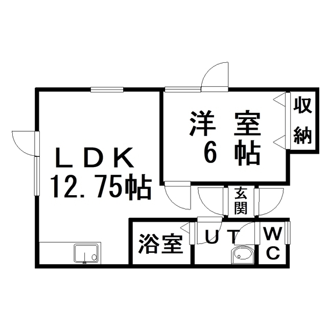 ハイツすずらんの間取り写真