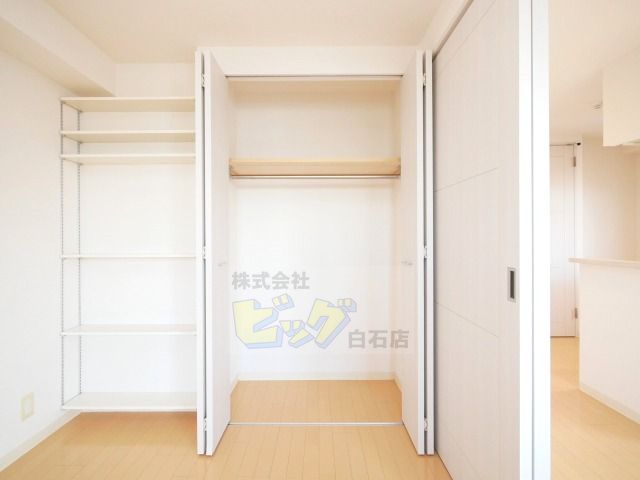 収納　クローゼット完備しています♪