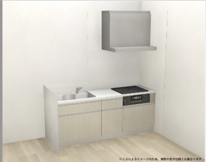 キッチン　掲載写真はメーカーＣＧイメージです。実際のお部屋と仕様等が異
