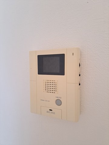 セキュリティ　TV付きインターホンでセキュリティ面も安心です
