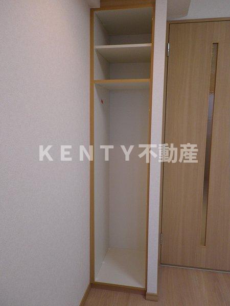 収納　大きなものも収納できそうです