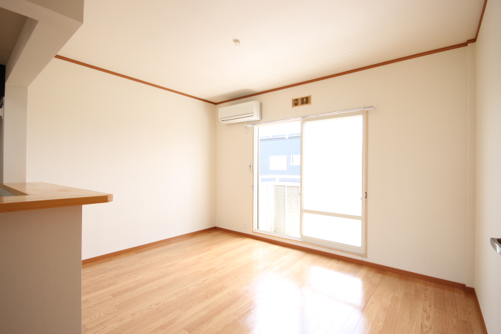 居室・リビング　南向きＬＤＫ１０帖です！　陽当たり良好です。