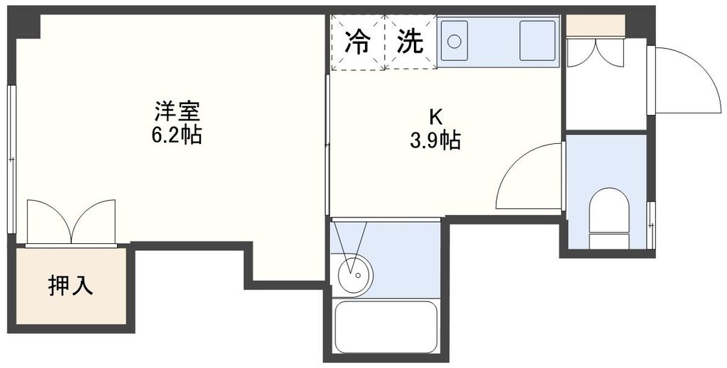 アベニューベルコートの間取り