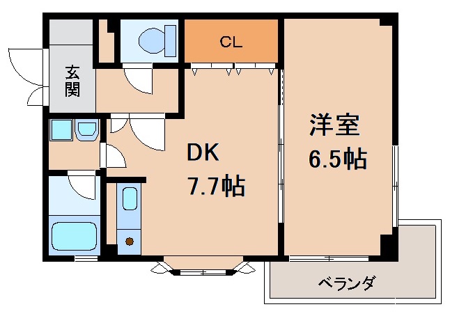 【レスペート西庄IIIの間取り】