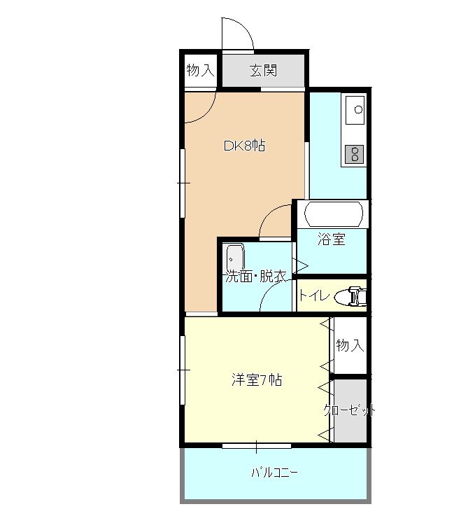 サンパレス前橋の間取り