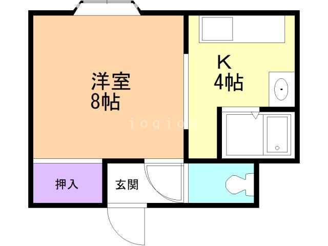 【Ｆ１　ＣＯＵＲＴの間取り】