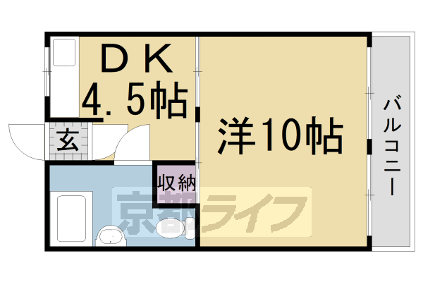 小堀マンション（久保町）の間取り