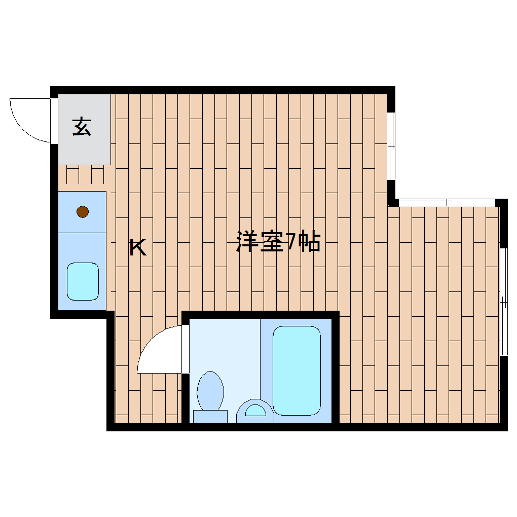 プリズン北村の間取り