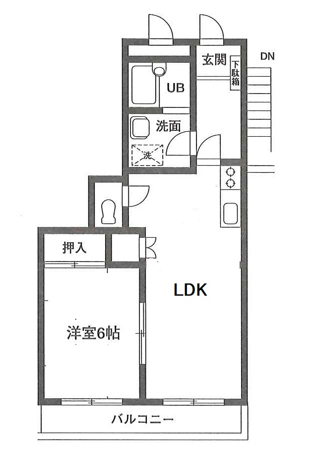 シシクラビルの間取り