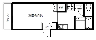 ベガ清水の間取り