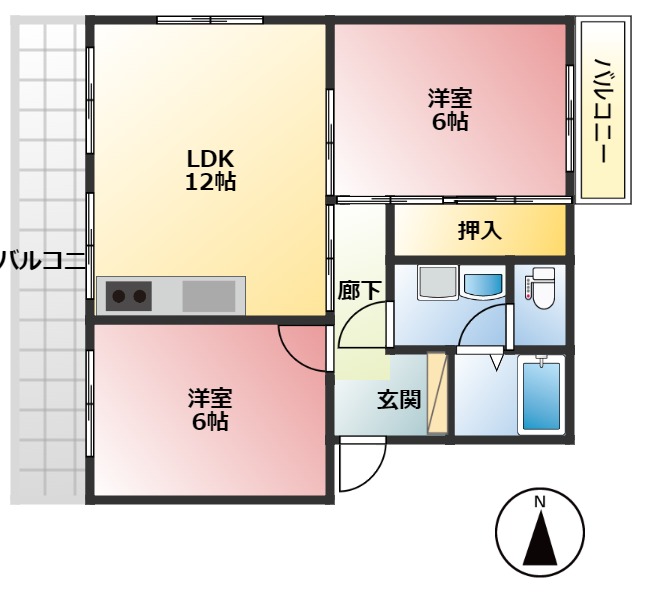 ピュアセゾンの間取り