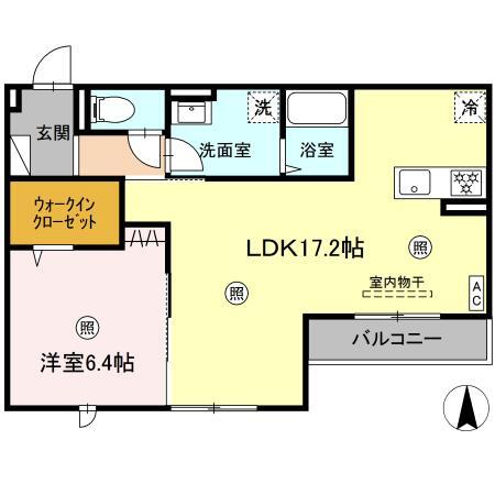 ＤＷＥＬＬ石垣東の間取り