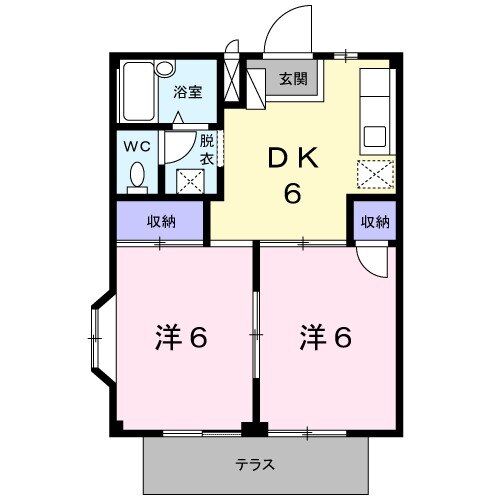 【シティハイツ今之浦Ｃの間取り】