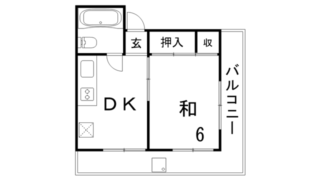 ソレイユビルヂングの間取り