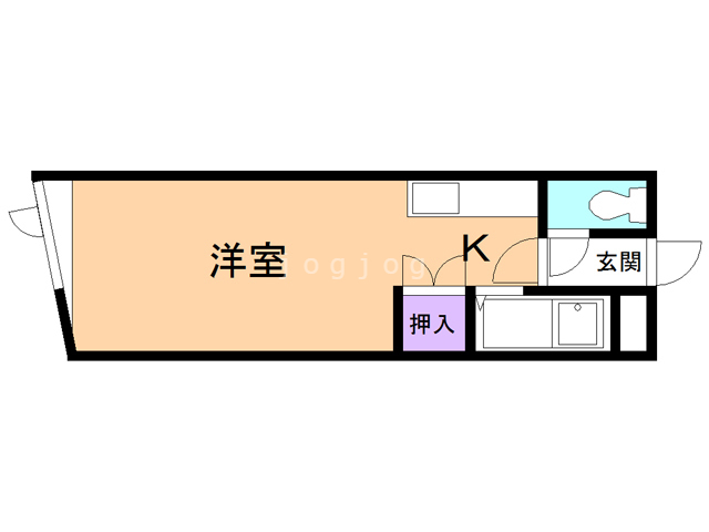 ノースシティ大麻IIIの間取り