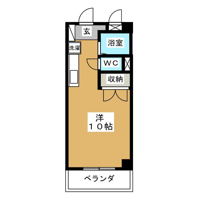 エクセル貴多川Ｎｏ，５Ｂ棟の間取り