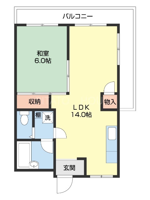 第二藤村マンションの間取り