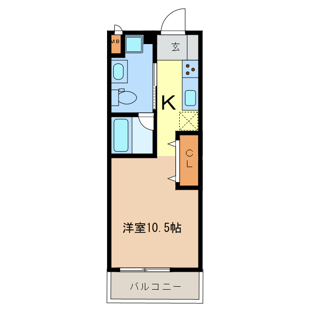 COZY有松の間取り