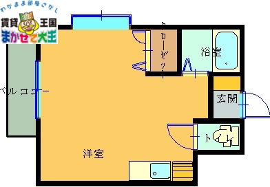 ミコーハイツの間取り