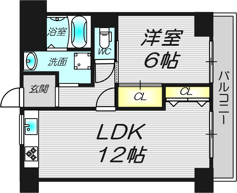 ロベリア弐番館の間取り