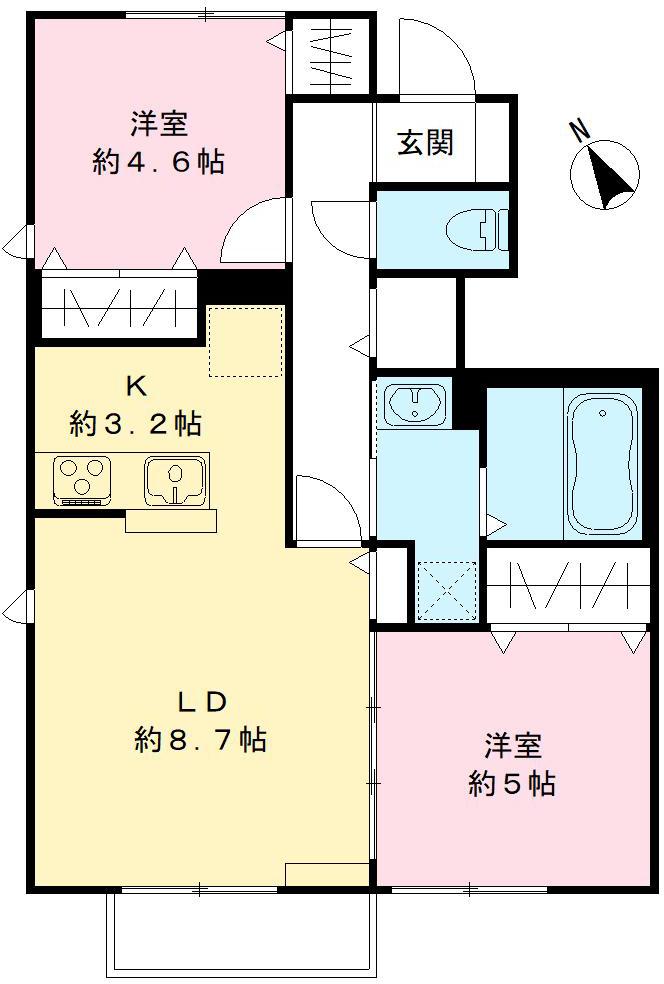 【グランデマロニエの間取り】