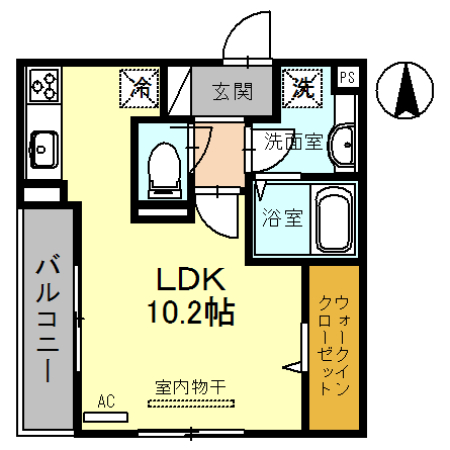 TSコートの間取り