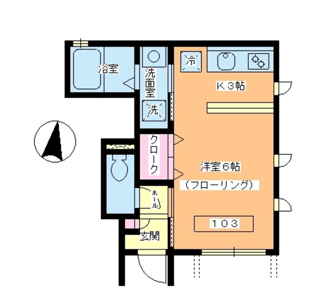 ミッテルドルフ江古田の間取り