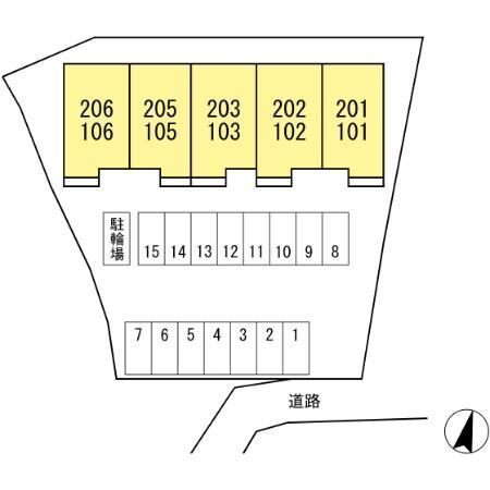 【エクセレント・ドリームの駐車場】