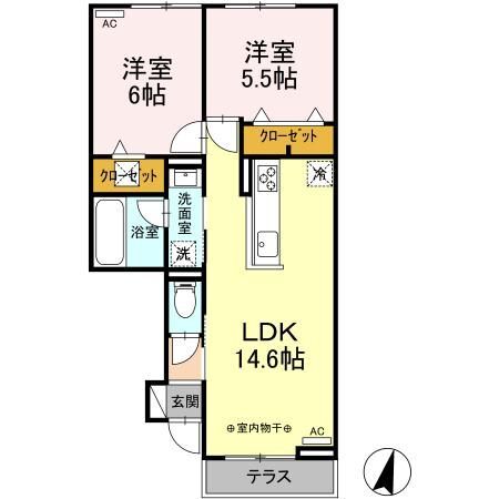 エクセレント・ドリームの間取り