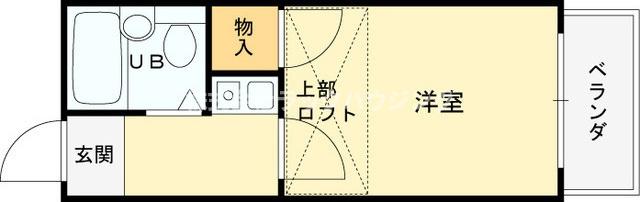 寝屋川市桜木町のアパートの間取り