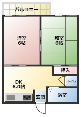 ハイツシャトーの間取り