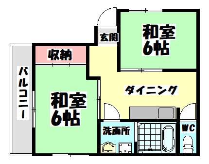 アヤマンションの間取り