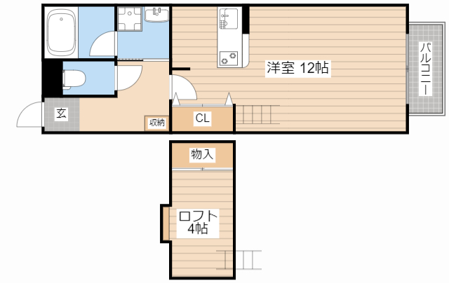 ベストール柳町の間取り