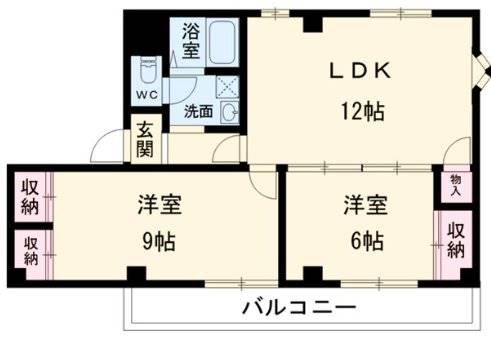 ステートリー羽衣の間取り