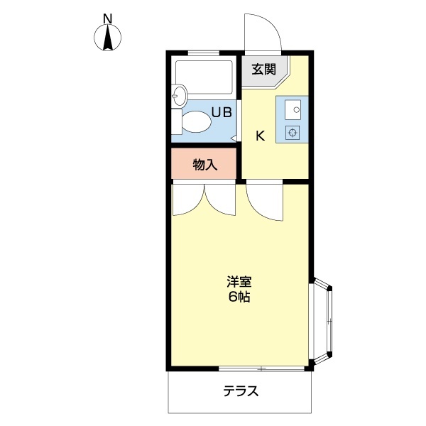 αＮＥＸＴ荒牧第１Ａの間取り