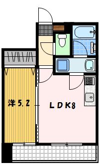 Ｂｏｎｎｅ　ｆａｍｉｌｌｅ城山（ボンファミーユ城山）の間取り