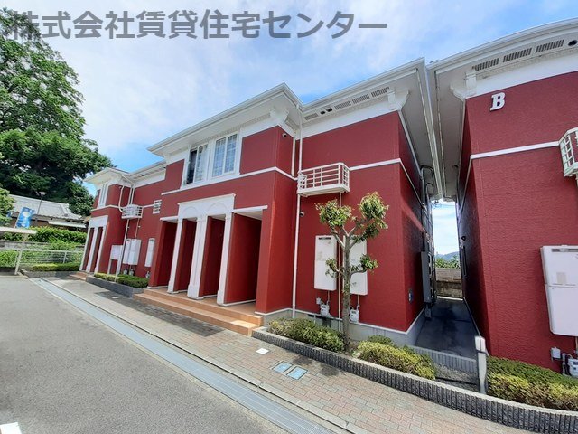 【伊都郡かつらぎ町大字大谷のアパートの建物外観】