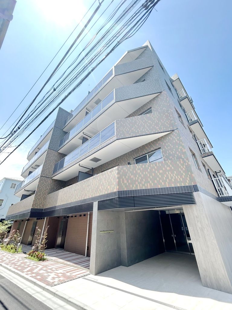 墨田区東向島のマンションの建物外観