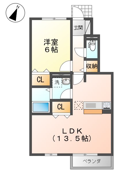 リバークレスト IIの間取り