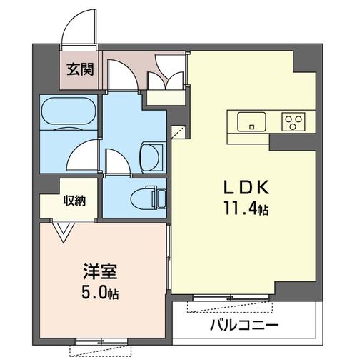 トラストコンティニューの間取り