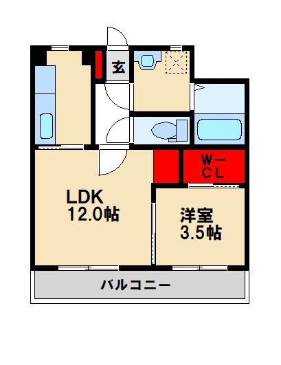 ロイヤルパレスの間取り