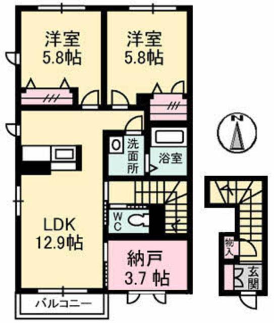 【ストーンヘッドの間取り】