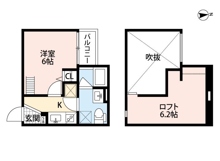 REVE林寺（レーヴ林寺）の間取り